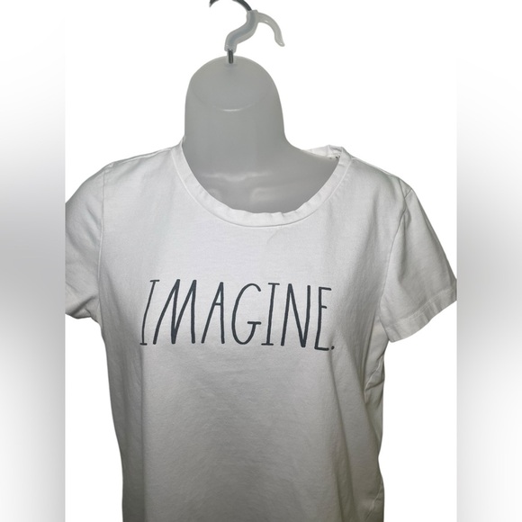 Rae Dunn Imagine Women’s Tee Shirt Estimated Size Medium - Picture 2 of 6